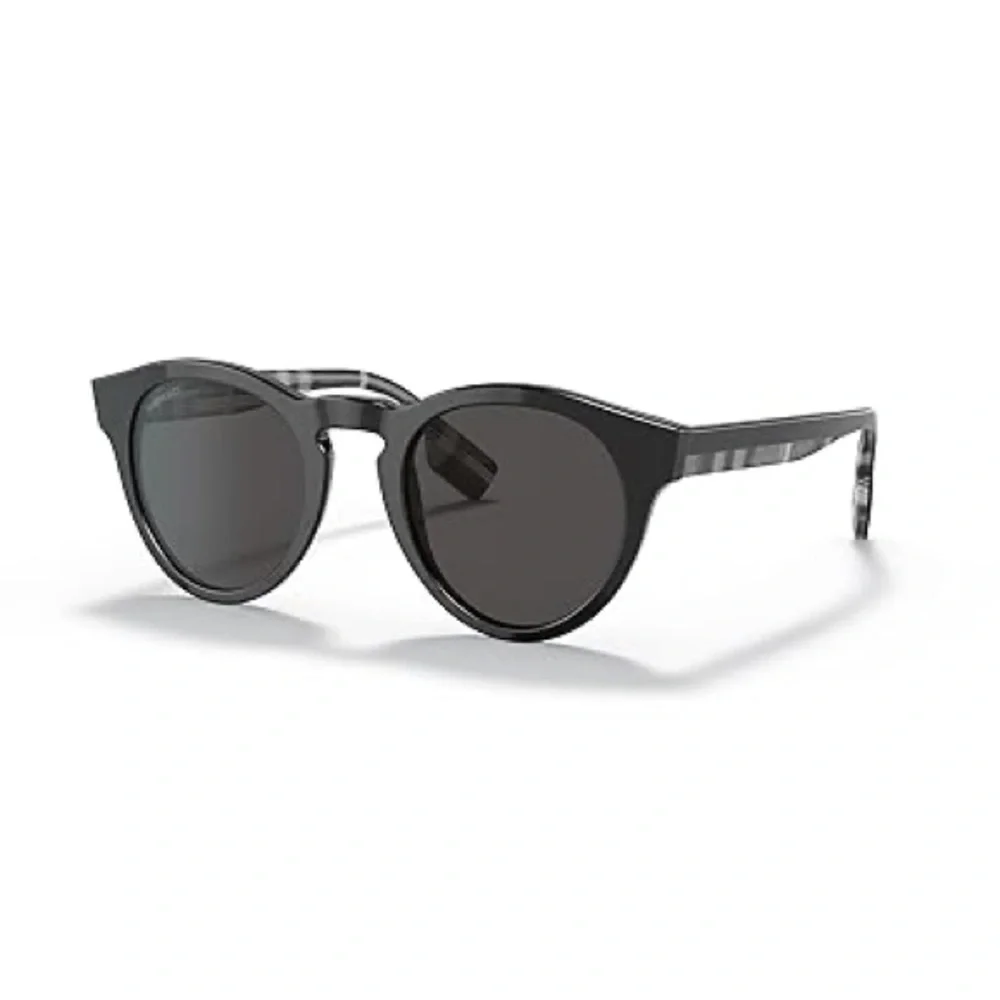 New - 💯 Original BURBERRY BE4359 REID Black Round sunglasses